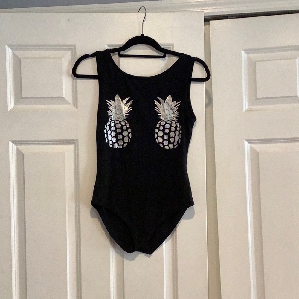 NWOT one piece black swimsuit